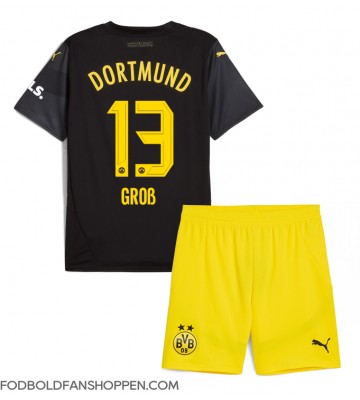 Borussia Dortmund Pascal Gross #13 Udebanetrøje Børn 2024-25 Kortærmet (+ Korte bukser)